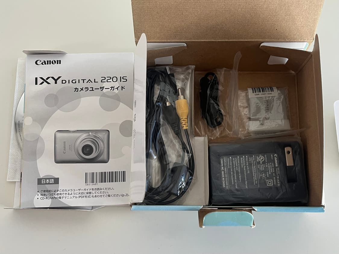 [새상품급] 캐논 IXY 220is 브라운 풀박/ 디지털카메라 빈티지디카 상품이미지9