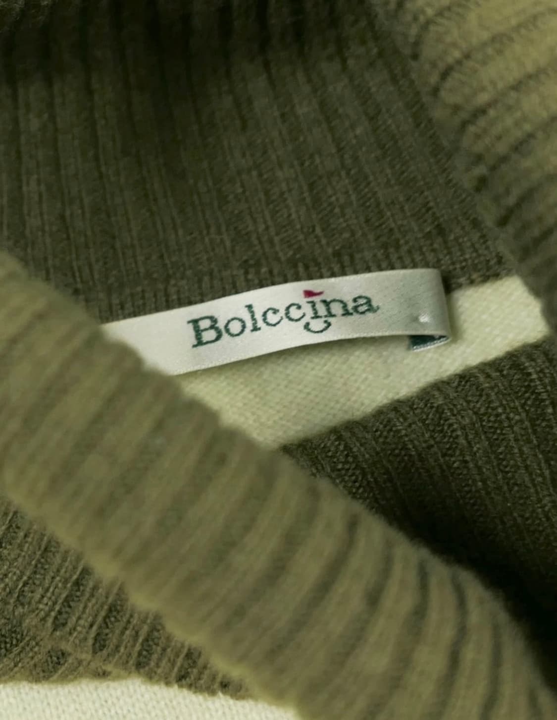 Olive cashmere knit  상품이미지4