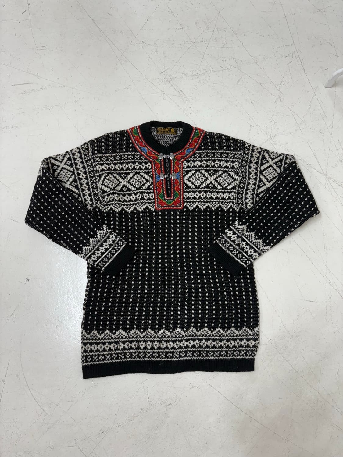 70-80‘s vtg Nordstrikk wool Sweater. 상품이미지1