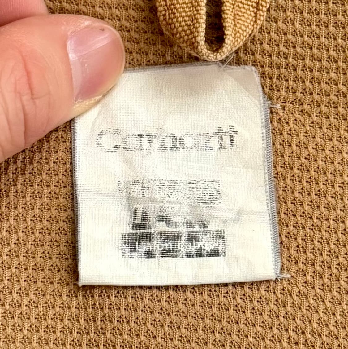 [칼하트] 00s J131 BRN 써멀 액티브 자켓 (황금오버핏) 상품이미지9