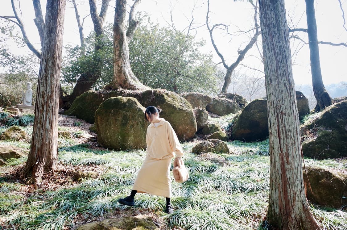 프레클 메이드 버터크림 벨벳 셋업 상품이미지4