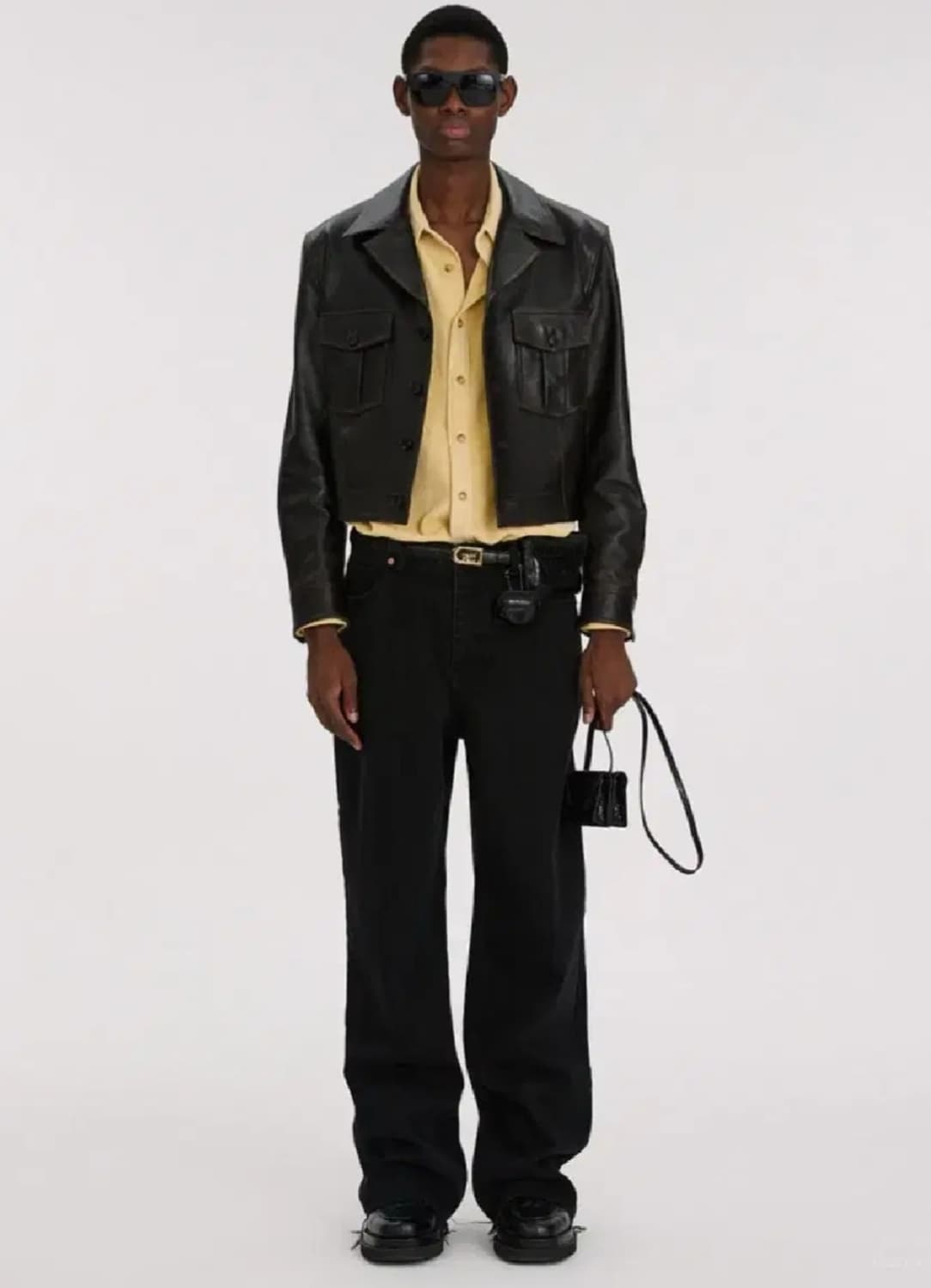 [렉토] 로우라이즈 와이드 데님 상품이미지1