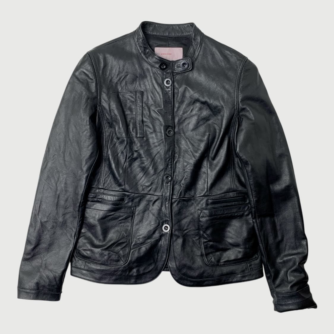 [77/정품] llda miwha hong 양가죽 자켓 상품이미지1