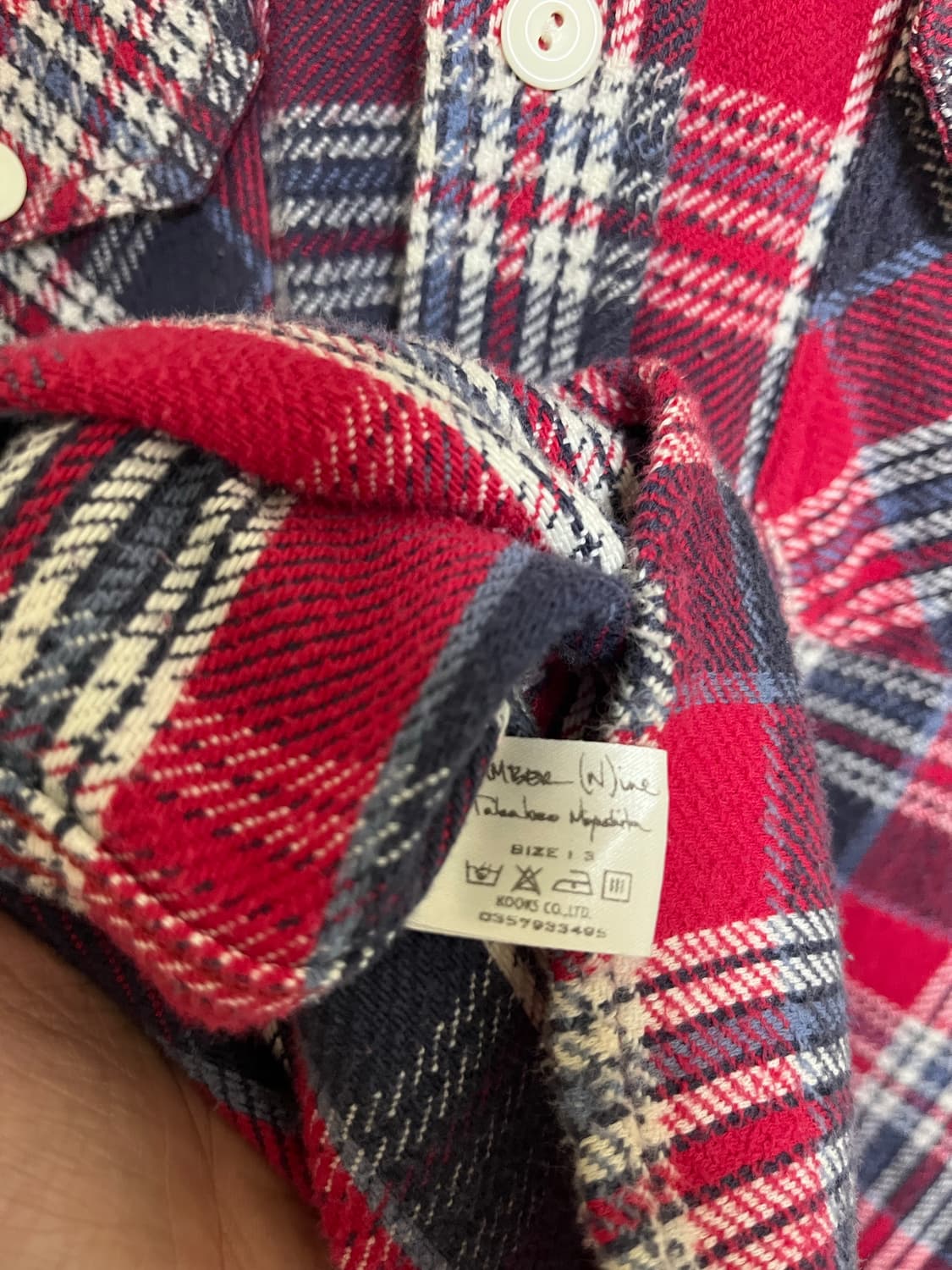 넘버나인 05aw 후드 셔츠 상품이미지4