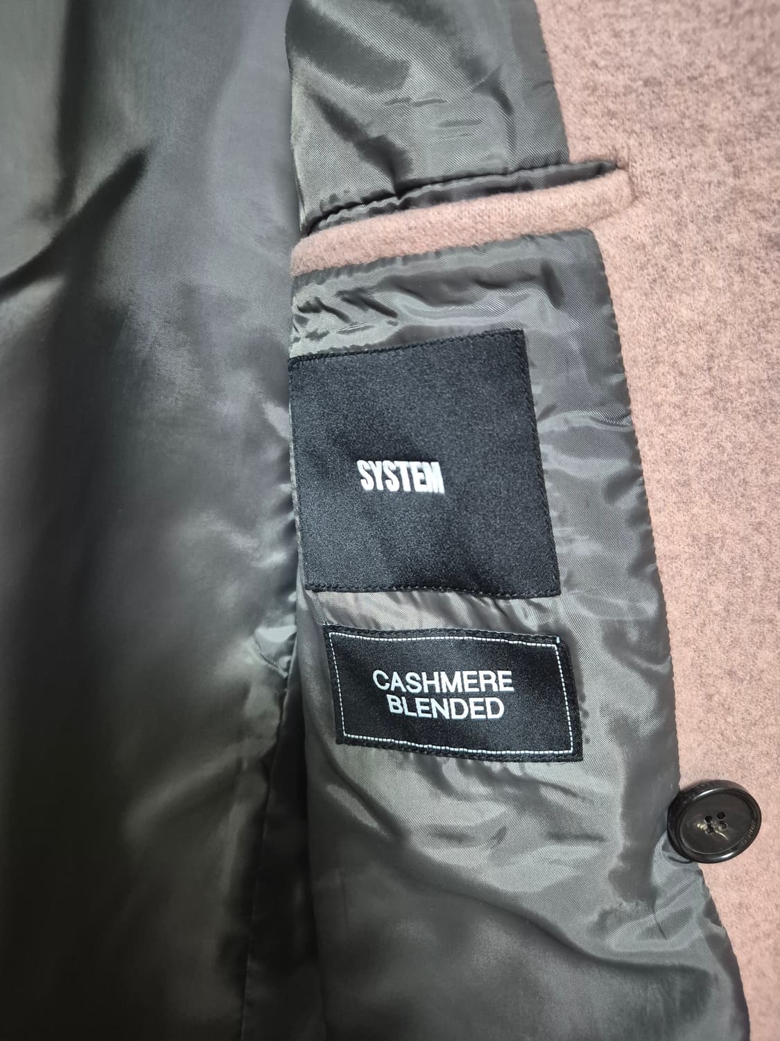 시스템 옴므 캐시미어 블렌드 코트 롱코트 남성 100 상품이미지7
