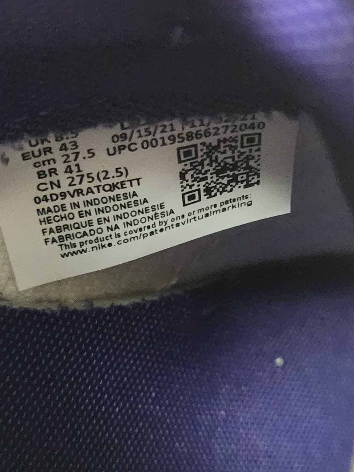 나이키 덩크 로우 레트로 DD1391-104 사이즈275

농구화/남성용 상품이미지9