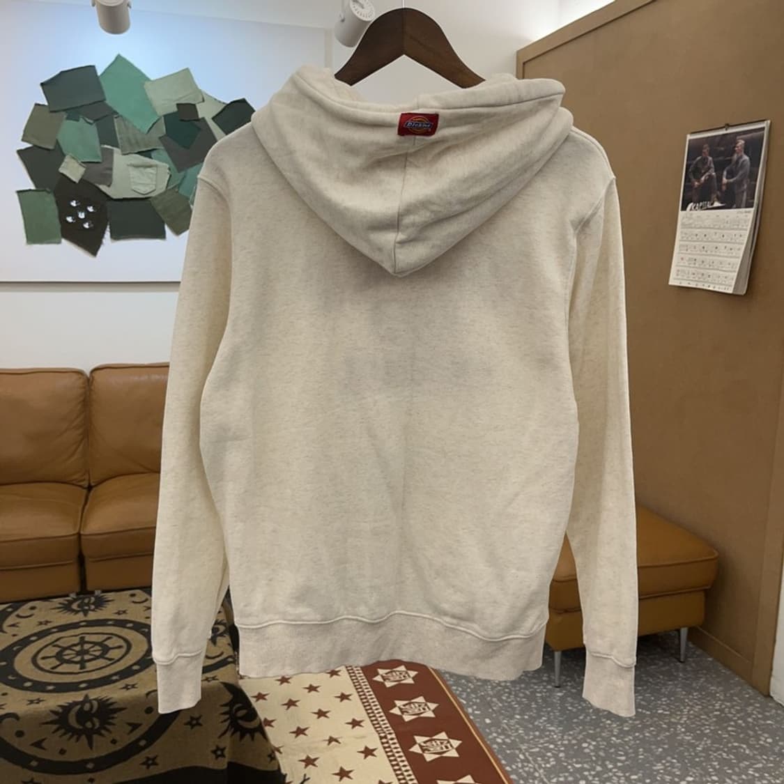 디키즈 올드스쿨 레트로 00's 약기모 후드티 S/M C08603 상품이미지4