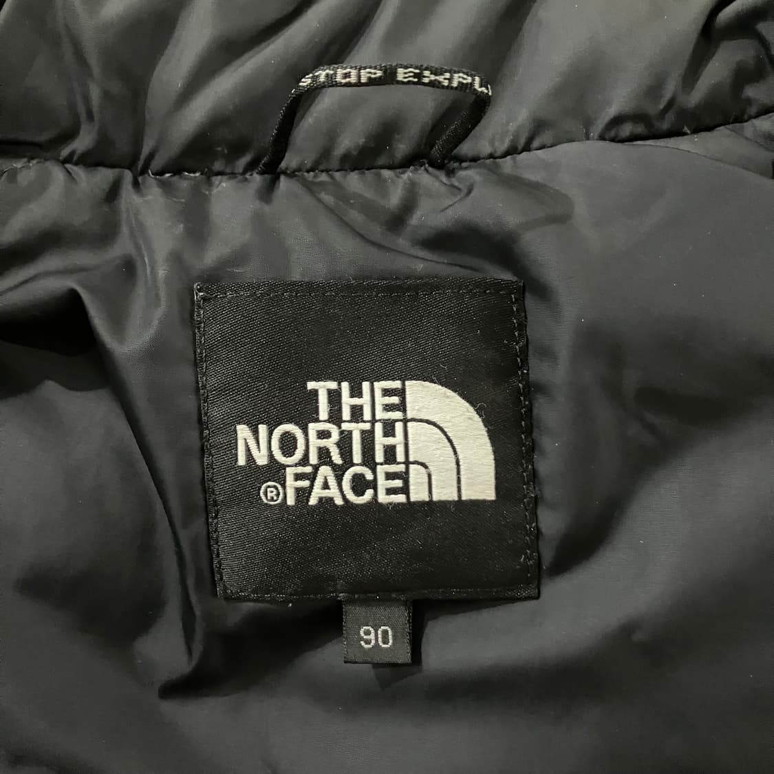 노스페이스 700 눕시 패딩 검빨 상품이미지6