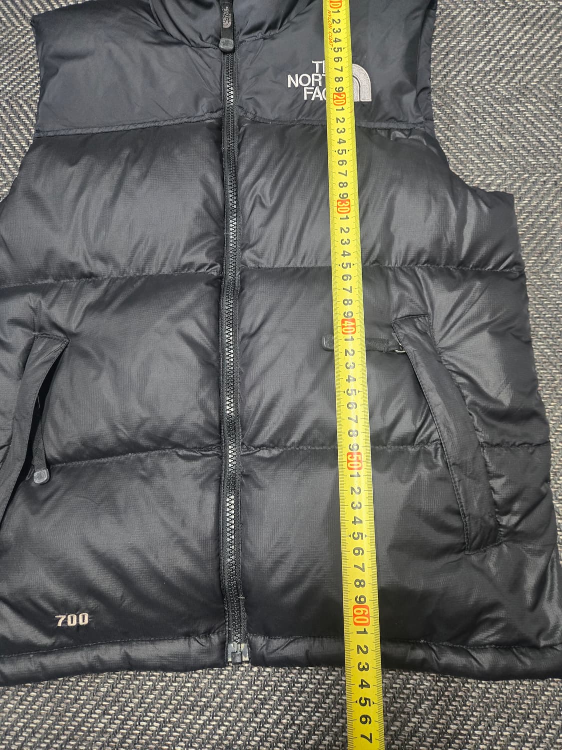 노스페이스 700 공용 구스다운패딩 조끼 상품이미지9