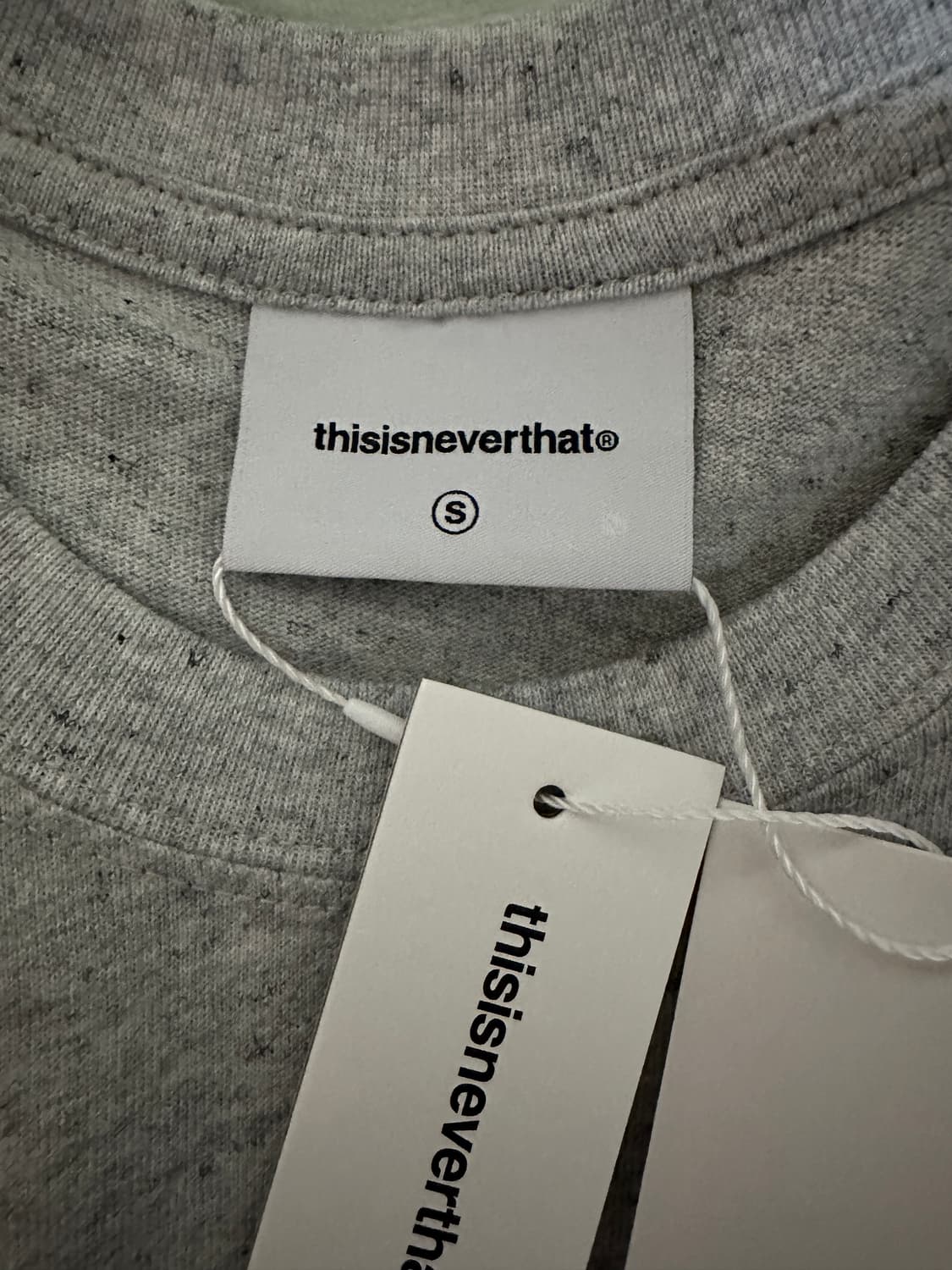 디스이즈네버댓 반팔 그레이 상품이미지3