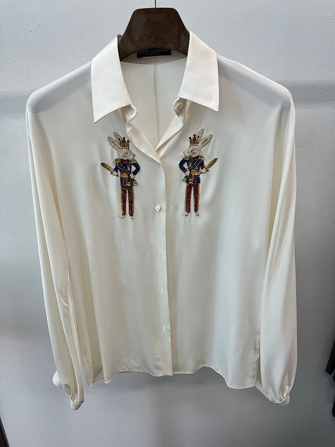 여) 돌체앤가바나 실크 블라우스  상품이미지2