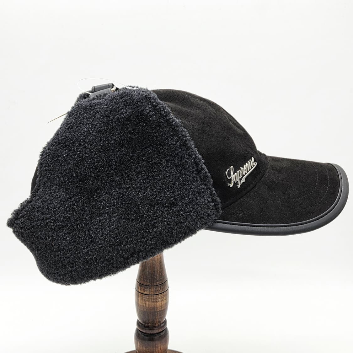 슈프림 셔링 이어플랩 6-패널 캡 블랙 - 22FW (S/M) 상품이미지3