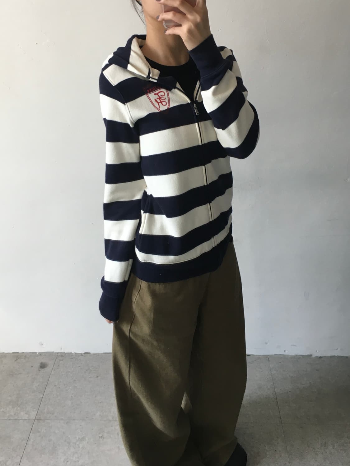 타미힐피거 스트라이프 후드집업 상품이미지2
