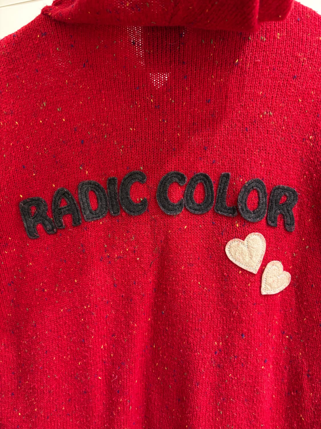 RADIC COLOR 니트후드집업 상품이미지7