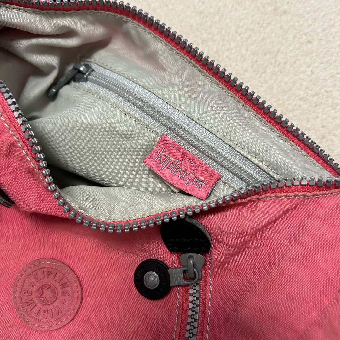 Kipling pink shoulder bag 상품이미지6