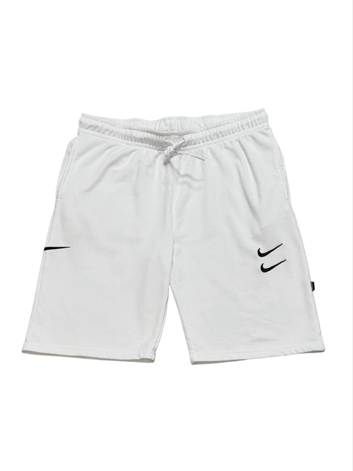 Nike 더블 스우시 화이트 쇼츠 상품이미지1