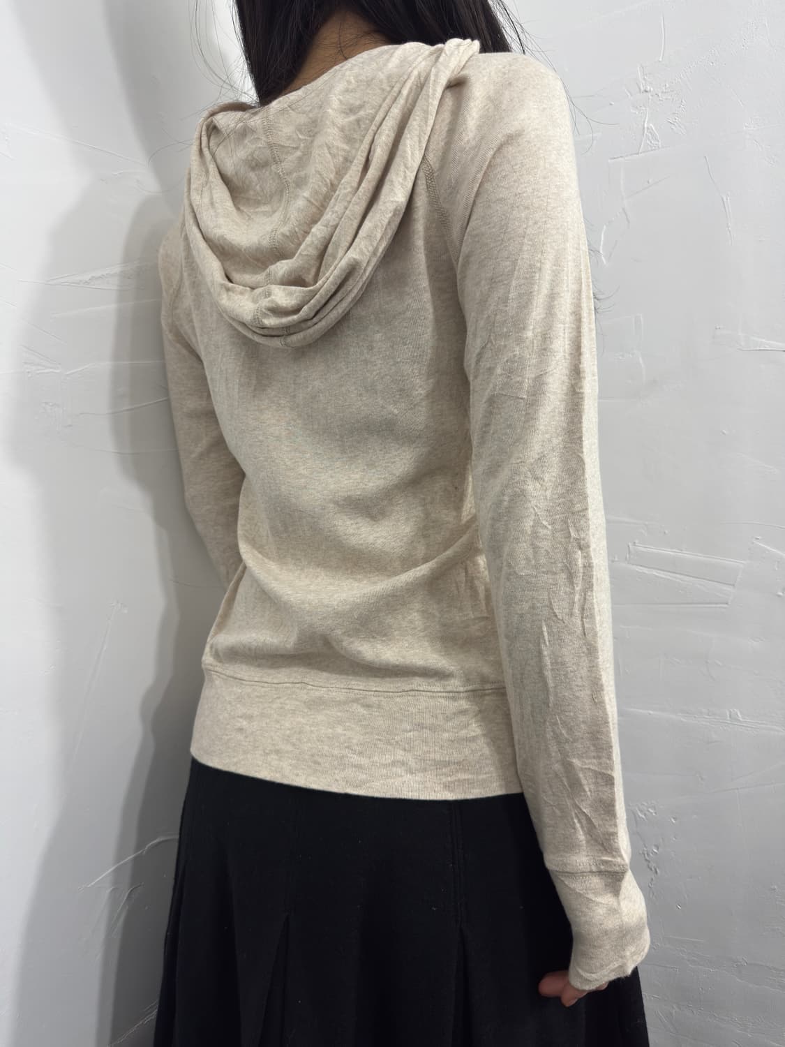 slim hood twoway zipup 상품이미지3