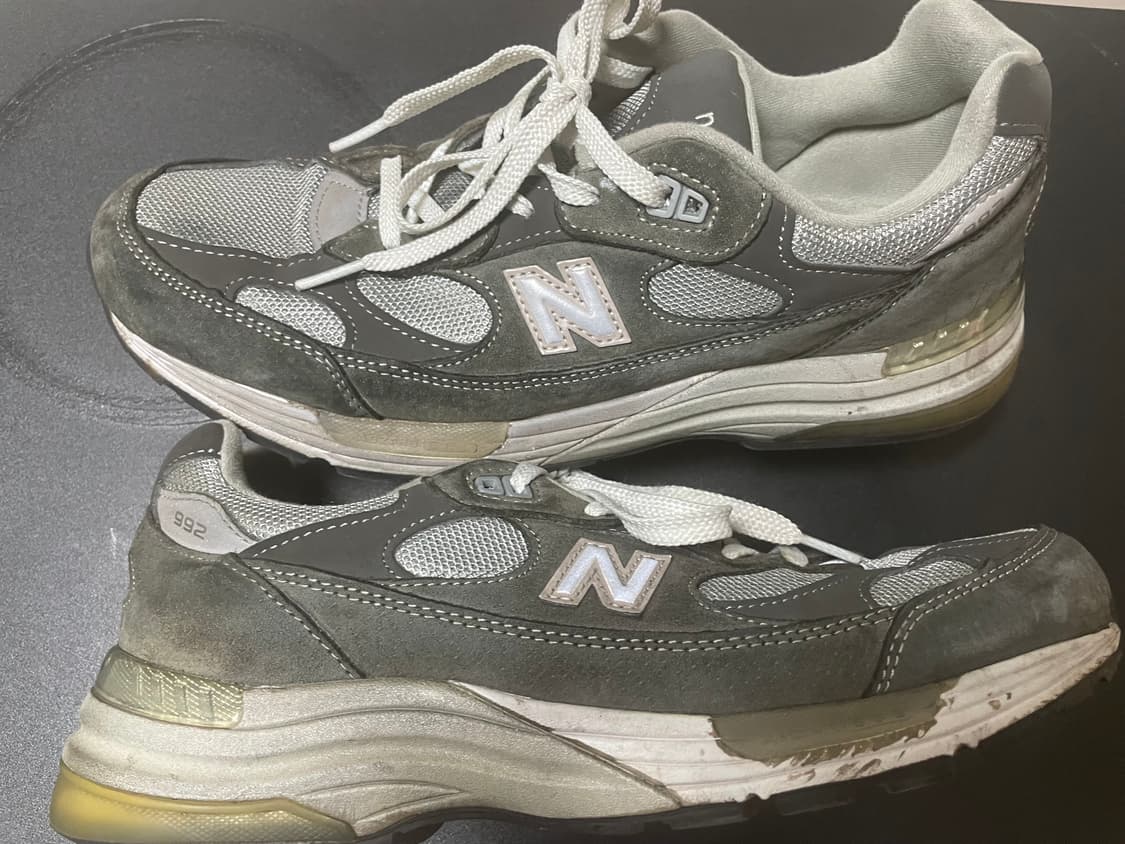 뉴발란스 992 그레이 280 (염색) 상품이미지4
