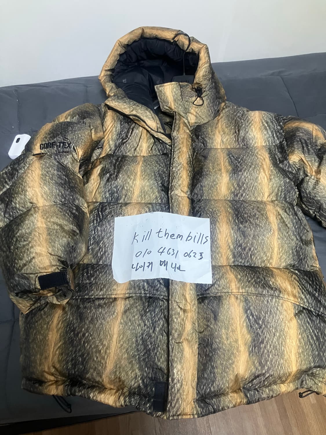 슈프림 고어텍스 900필 다운 상품이미지2