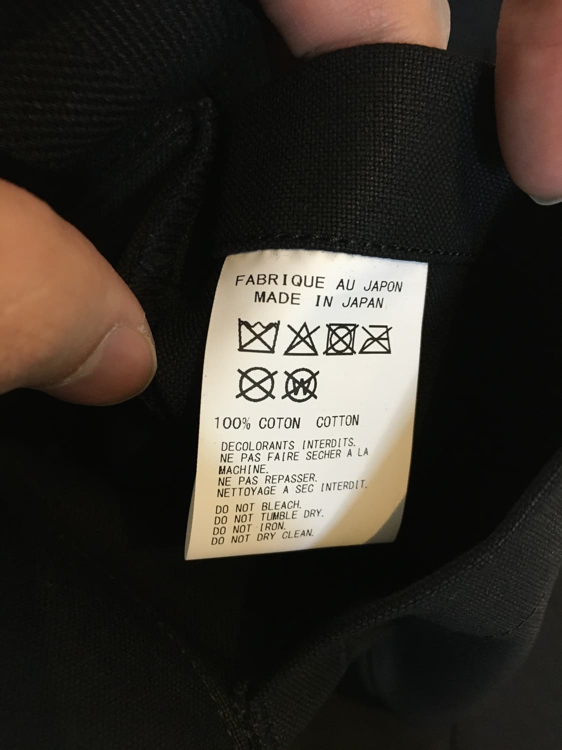 요지야마모토 캔버스백 상품이미지7