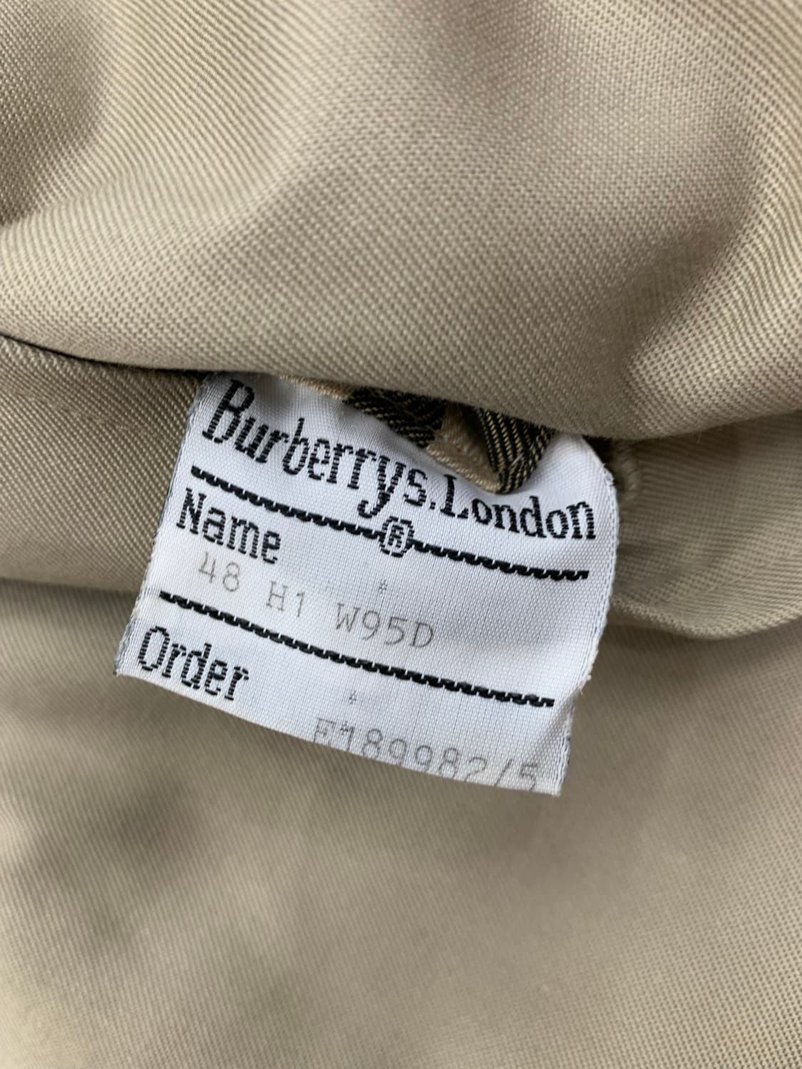 Burberry 버버리 90s 싱글 트렌치코트 상품이미지3