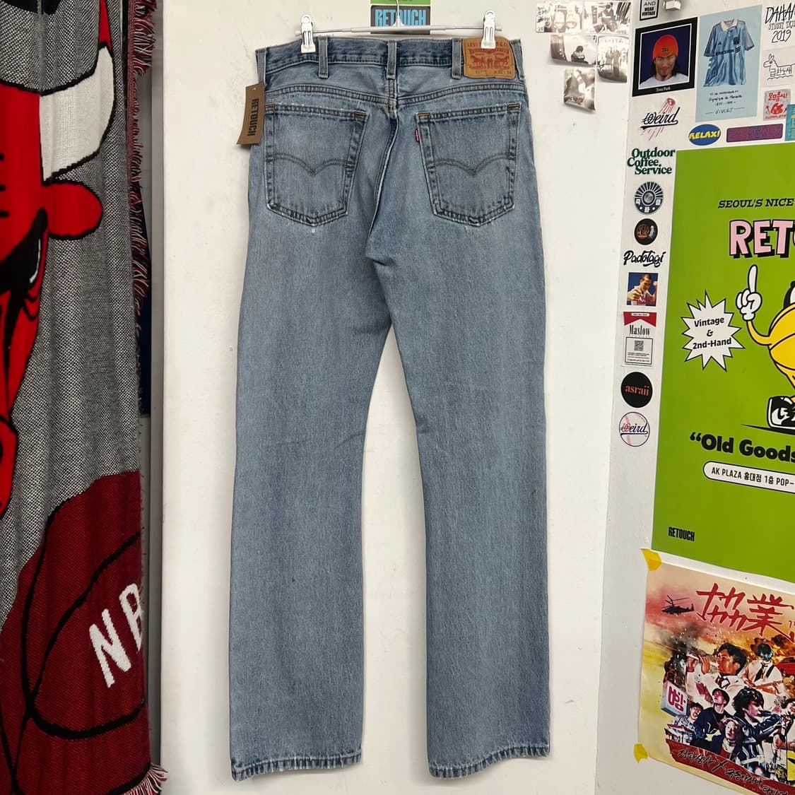00‘s 리바이스 517 연청 디스트로이드 상품이미지5