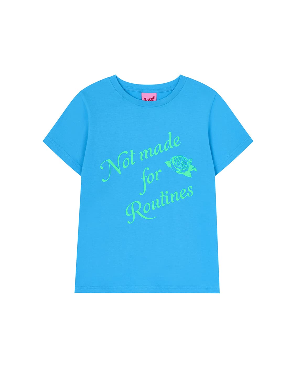 Just.haus ROSE GRAPHIC TEE sky blue 상품이미지3