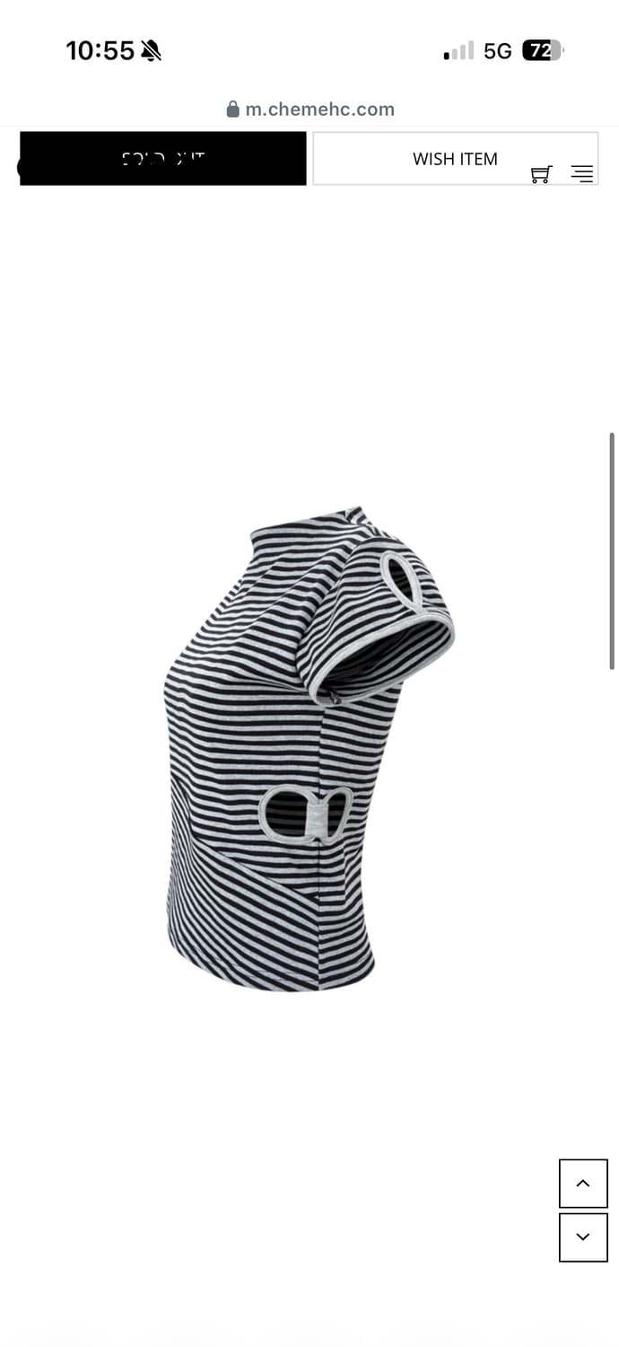체메씨 ARC STRIPE TOP 상품이미지2