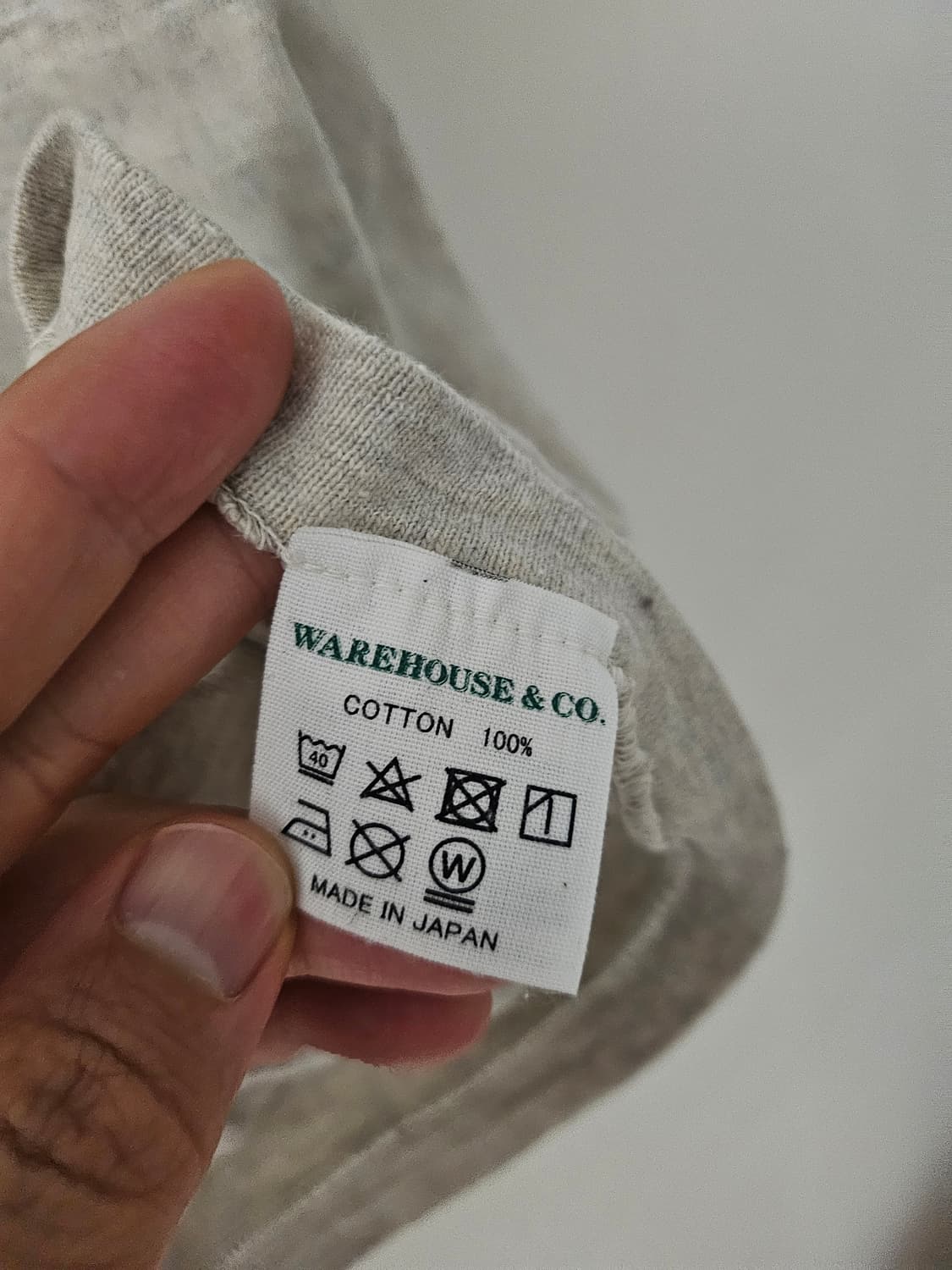 웨어하우스 warehouse 헨리넥 반팔
 상품이미지5