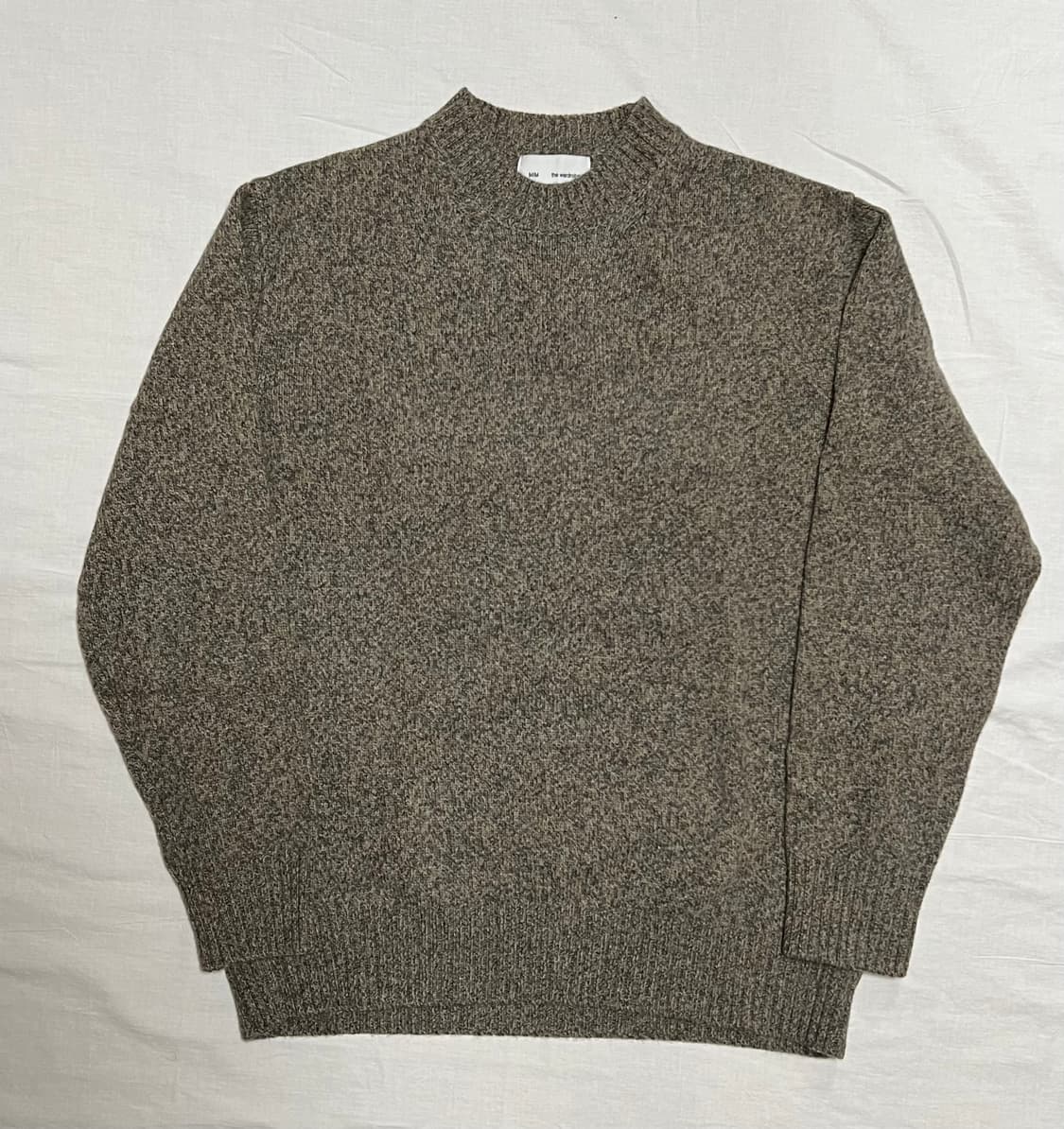 [새상품] 1) 밈더워드로브 멀티 컬러 오버사이즈 니트 멀티 베이지 상품이미지5