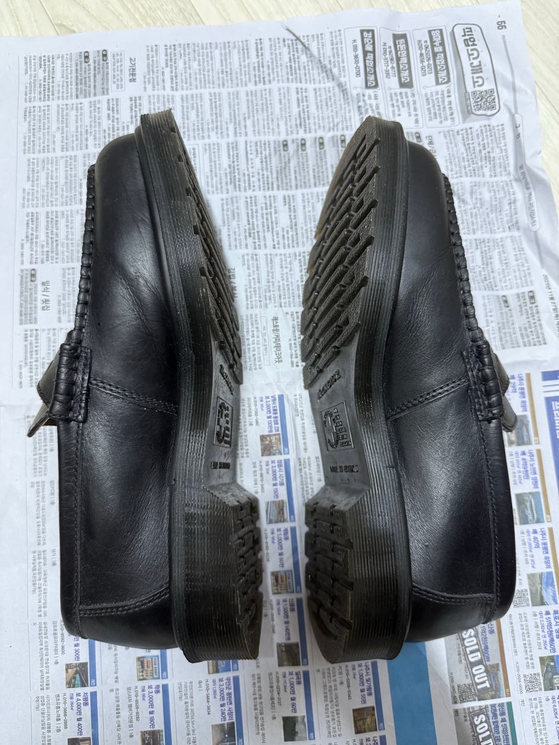 닥터마틴 펜톤 레더 로퍼 블랙 상품이미지3