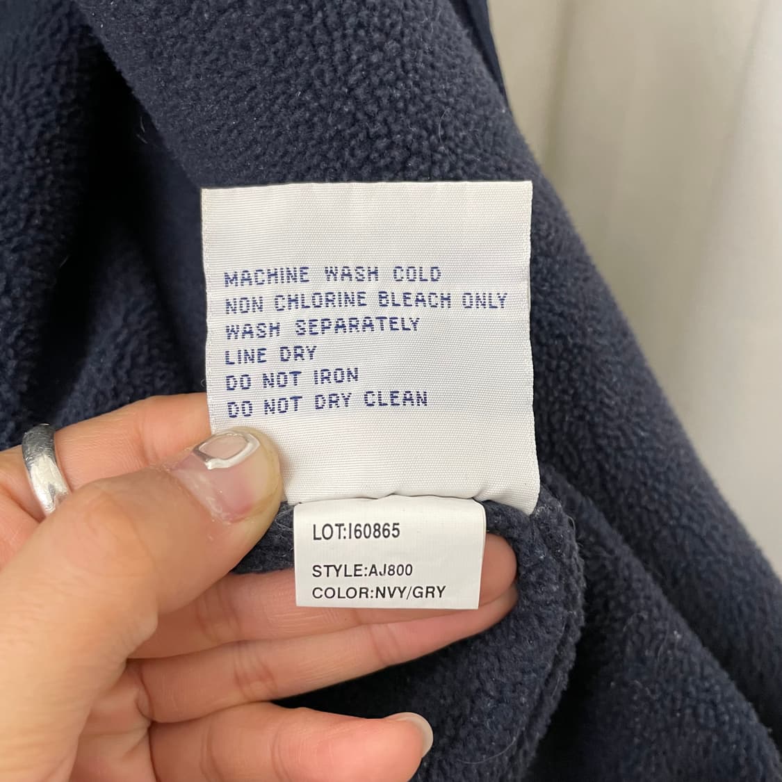 마제스틱 배색 집업자켓 상품이미지8