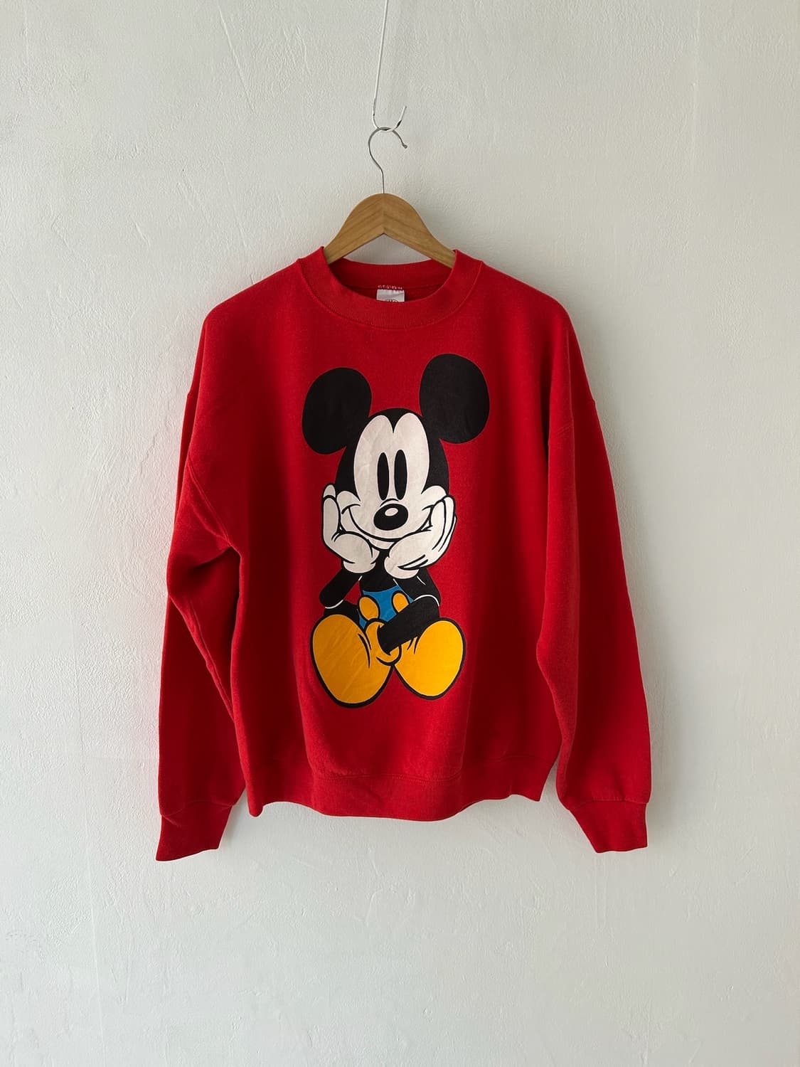 90's Mickey USA Sweatshirt.  상품이미지1