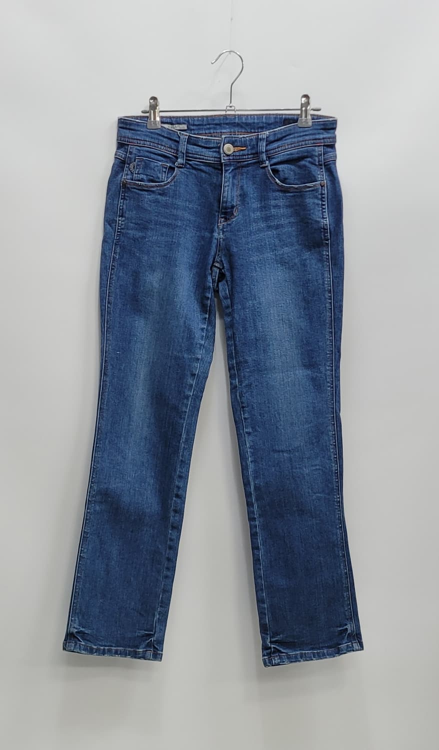 HAZZYS 헤지스 레이디스 워싱 데님 청바지 / 여 67 중청 스판 상품이미지1