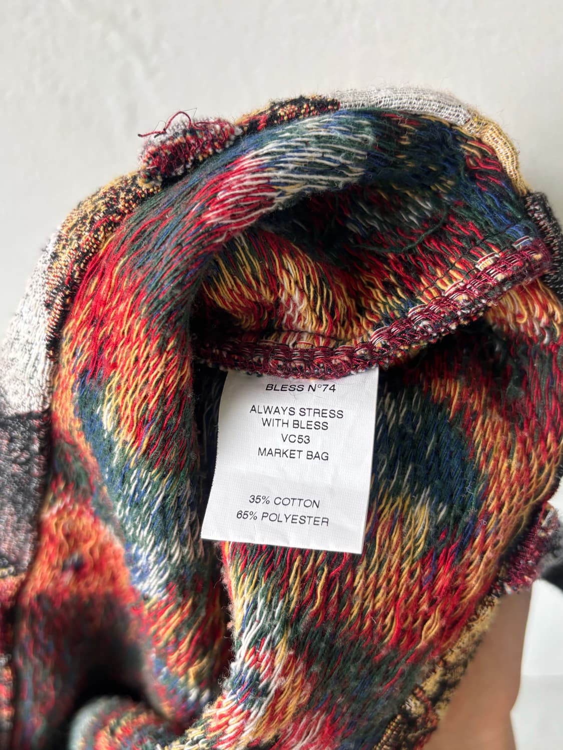 블레스 N74 자카드 토트백 상품이미지8