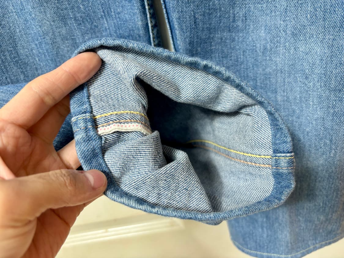 랭글러 셀비지 데님 29 일본산 상품이미지7