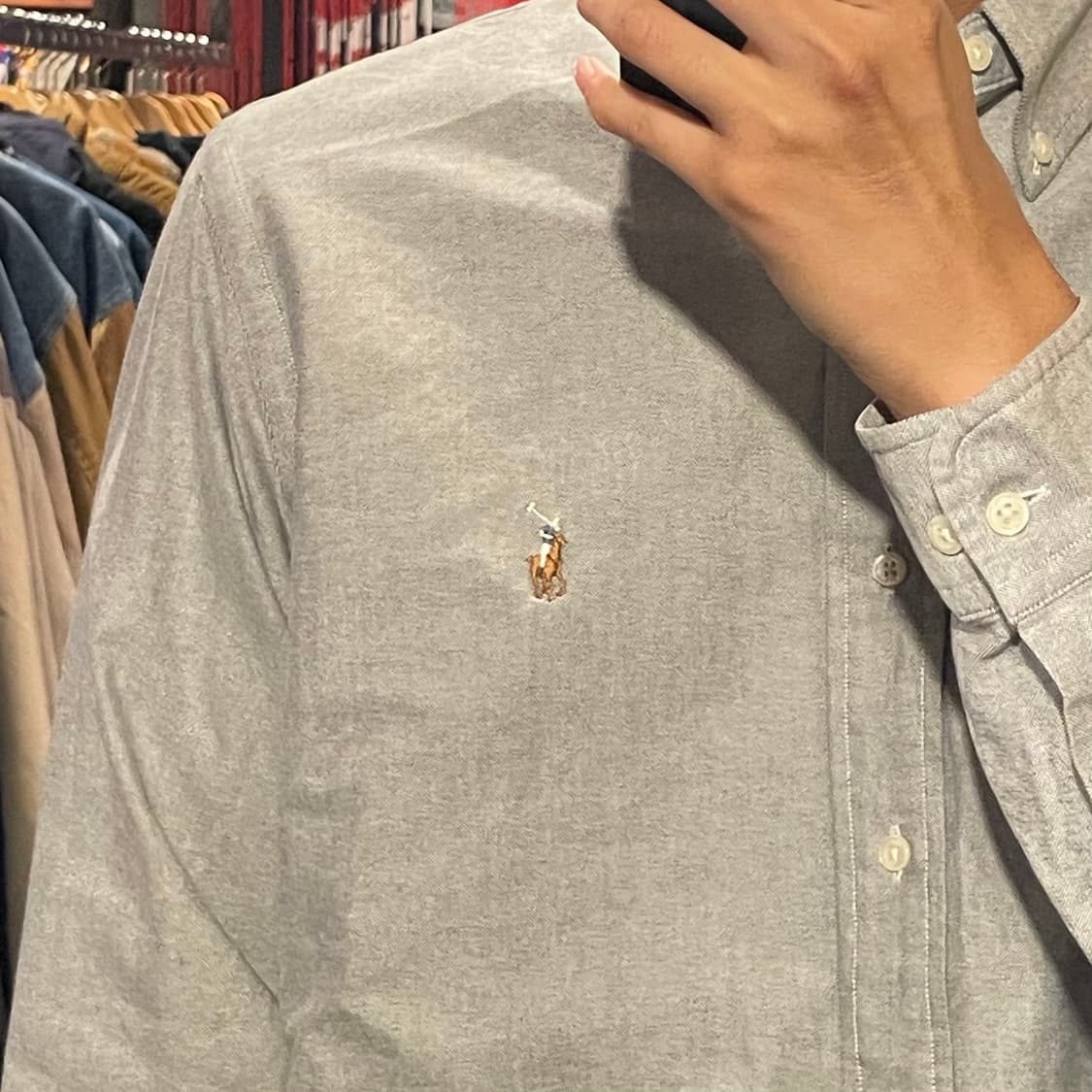 [IM] Polo 폴로 그레이 긴팔셔츠 상품이미지6