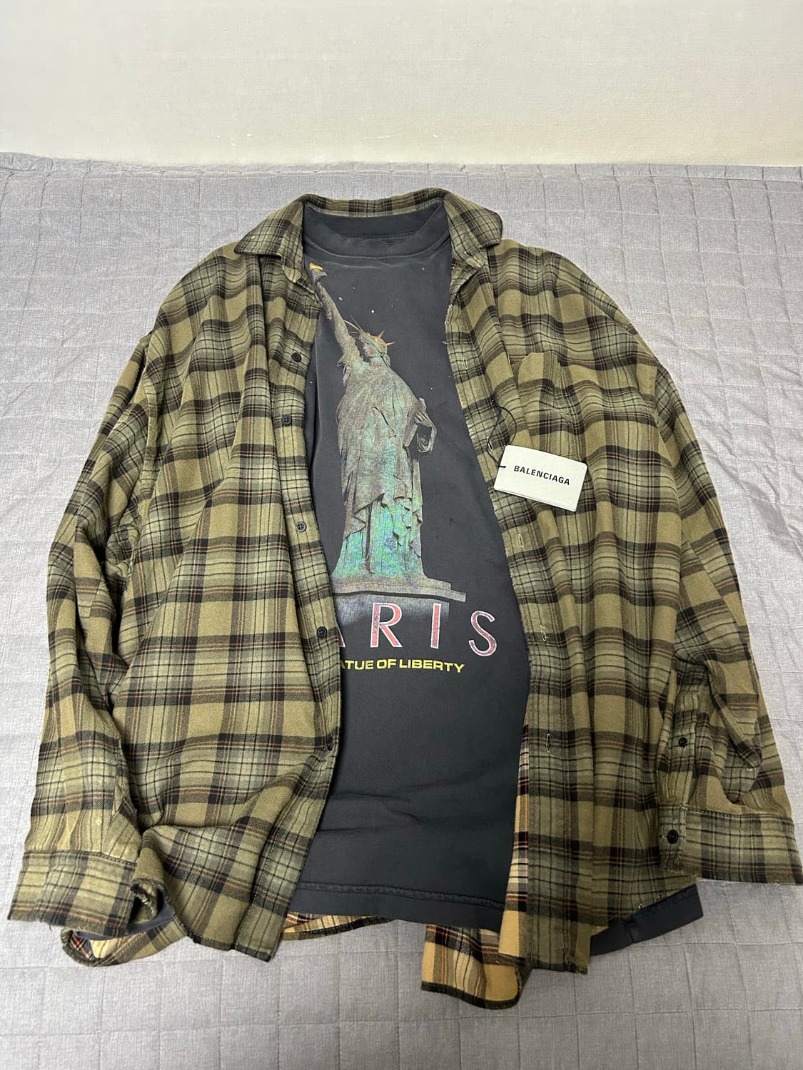 [2] 발렌시아가 파리스 리버티 레이어드 셔츠 상품이미지1