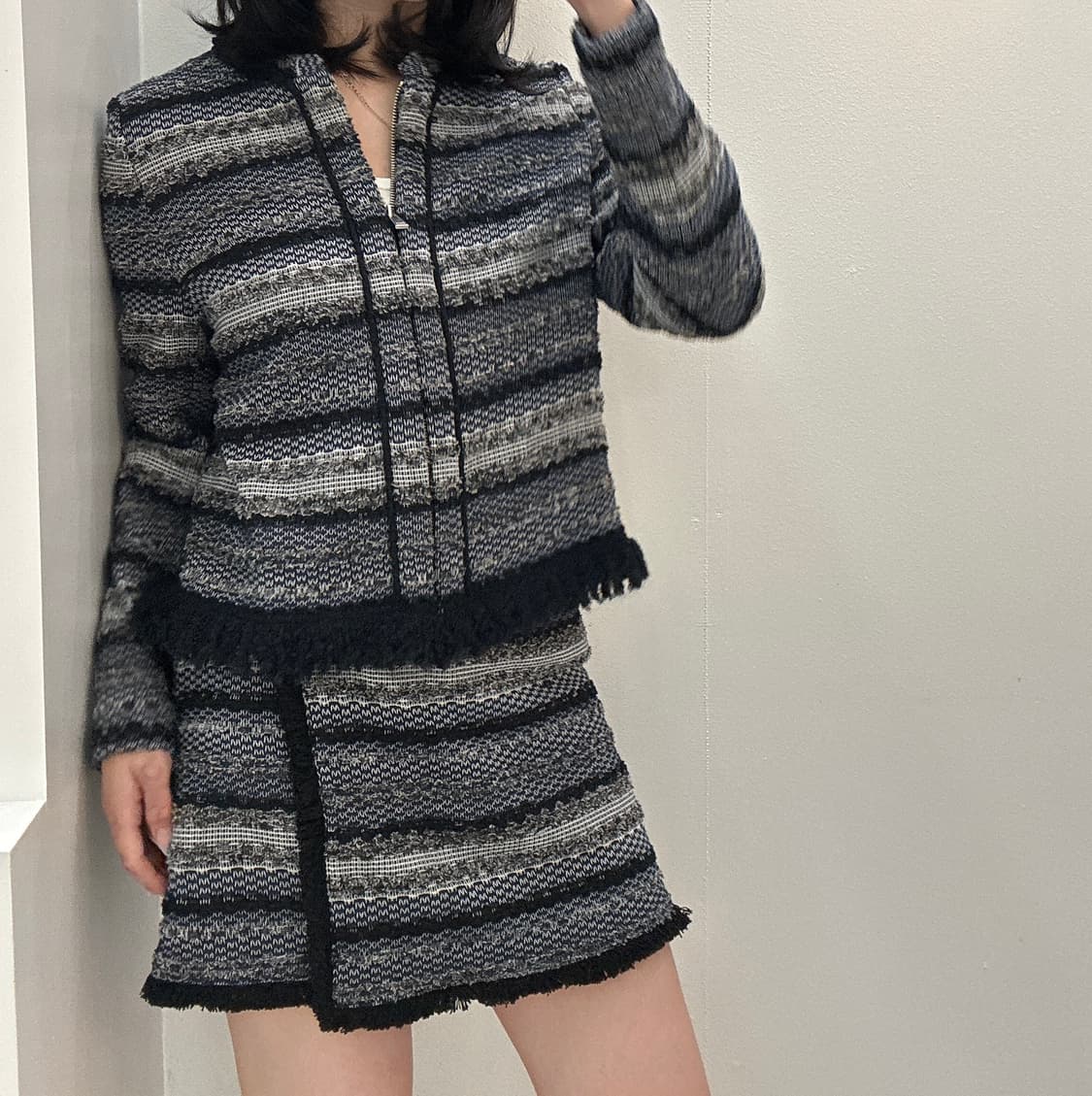 타스타스 트위드 투피스 상품이미지2