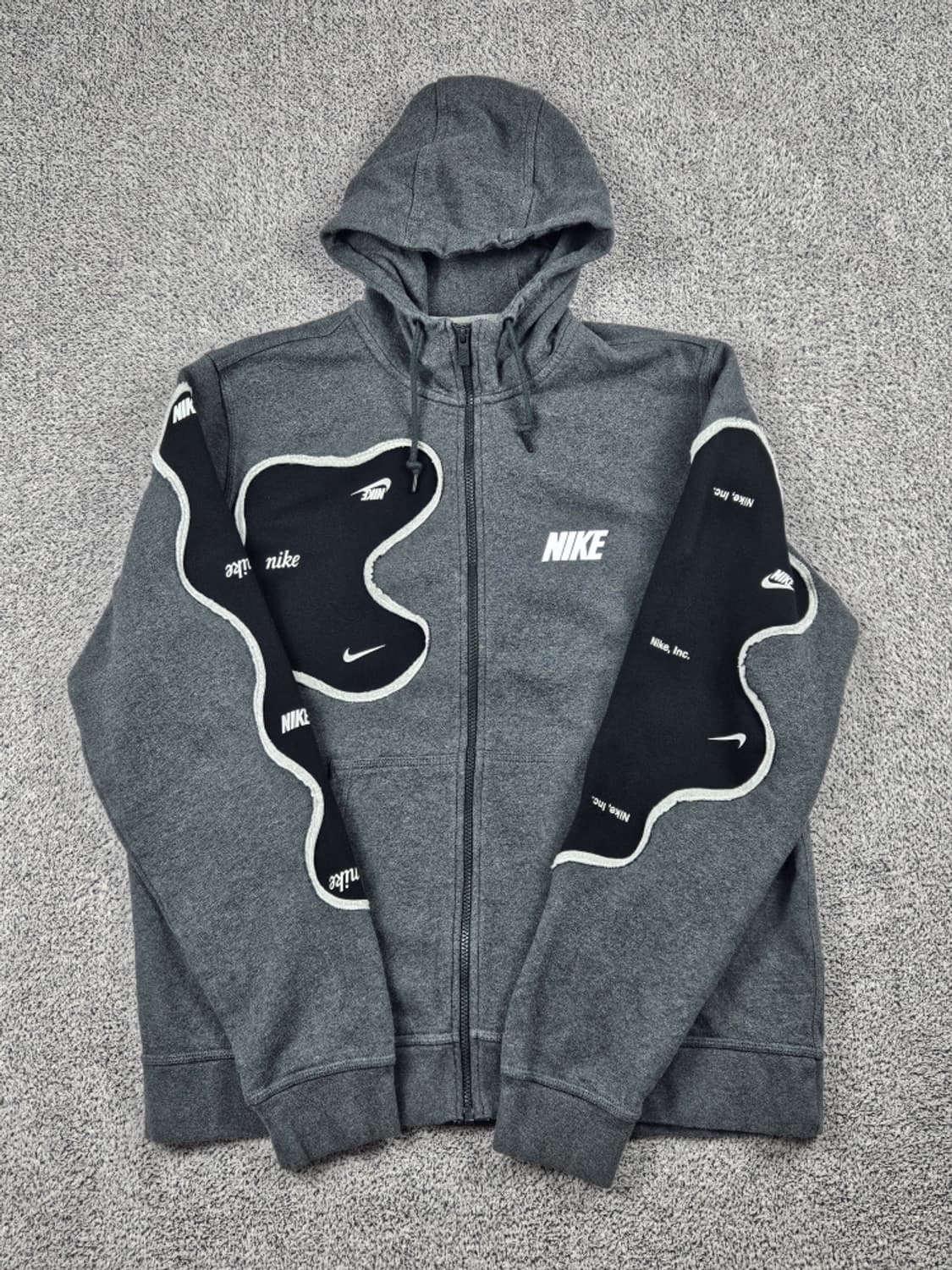 나이키 멀티스우시 아플리케 커스텀 후드집업 ( XL ) / 10099 상품이미지2