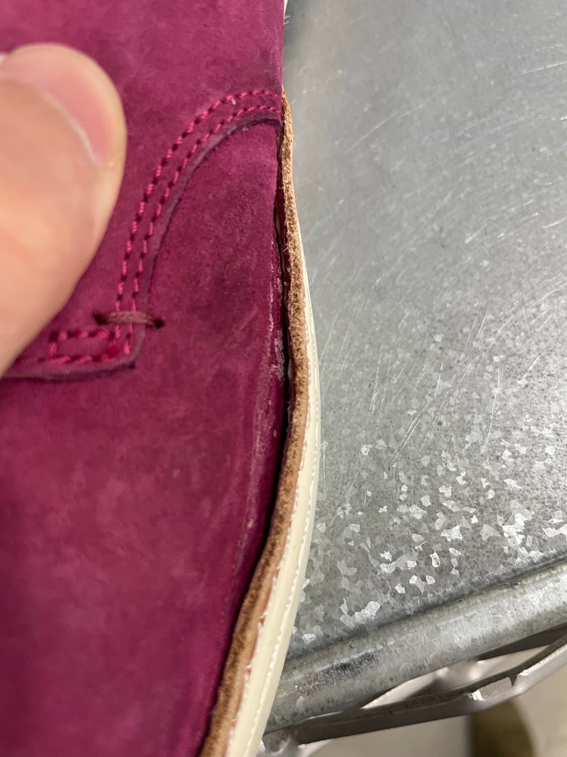 어그 카릴린 후쿠시아 스웨이드 스니커즈 235 상품이미지7