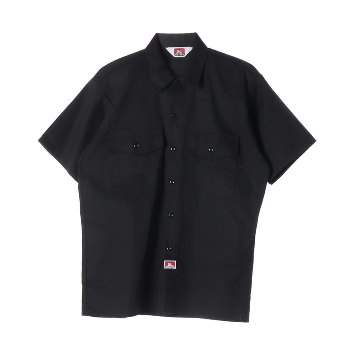 벤데이비스 USA제 하프집업 워크 반팔 셔츠 상품이미지1