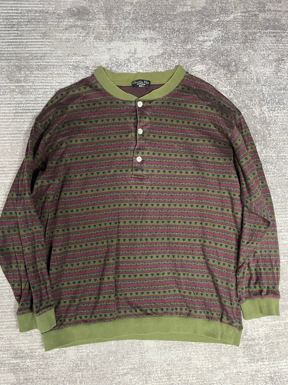 90s vintage Dior 헨리넥 상품이미지1