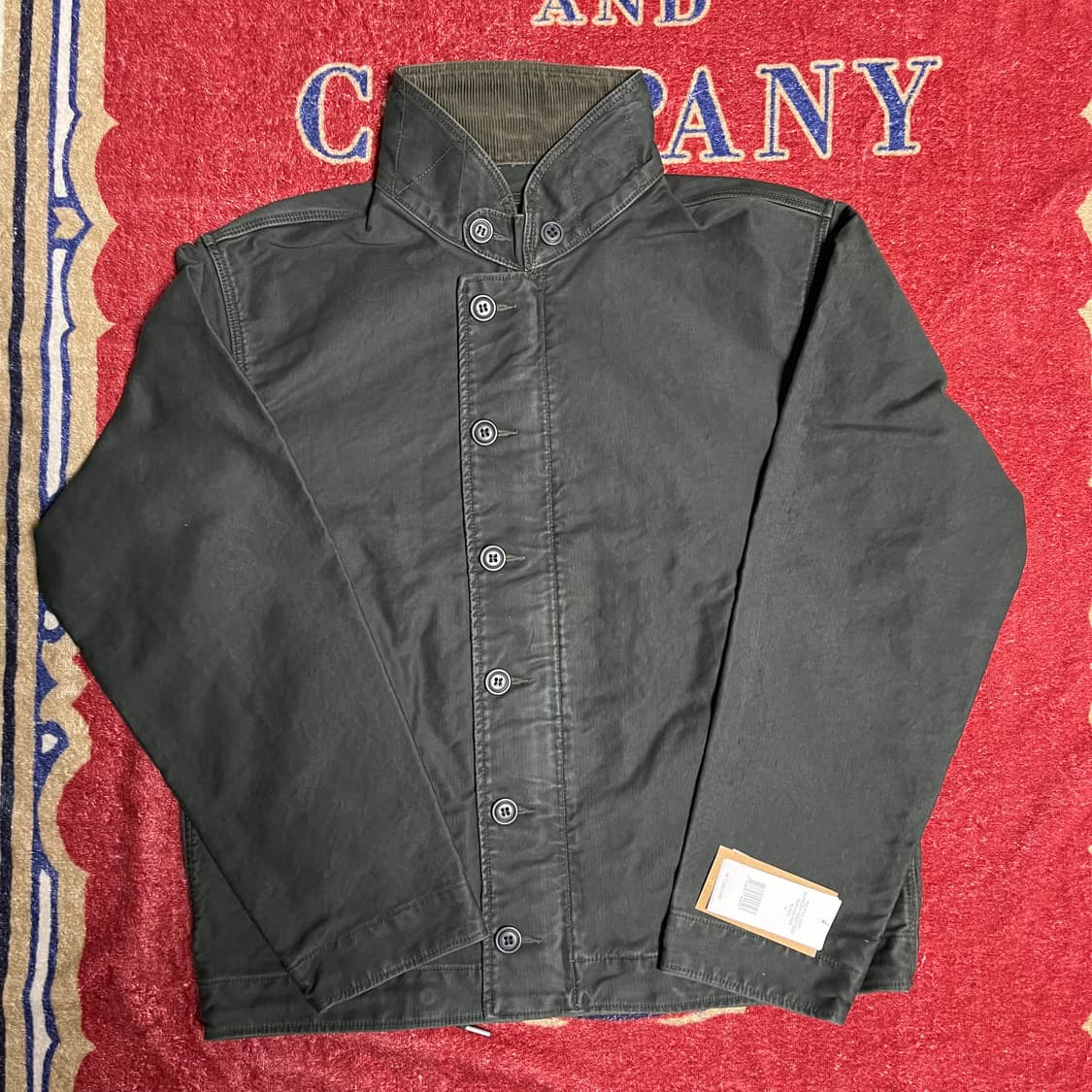 RRL 블랙 덱자켓 코듀로이 자켓 N-1 상품이미지2