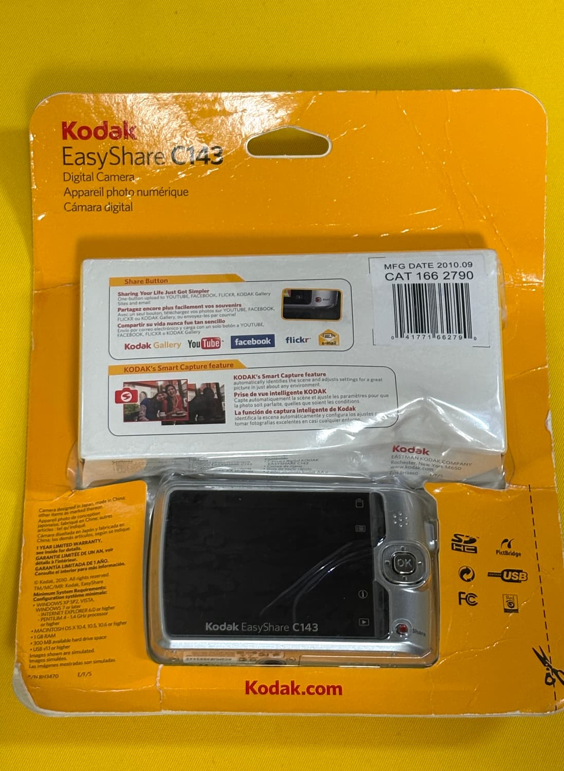 (새상품)kodak 코닥 이지쉐어 easyshare c143 새상품 판매 상품이미지2