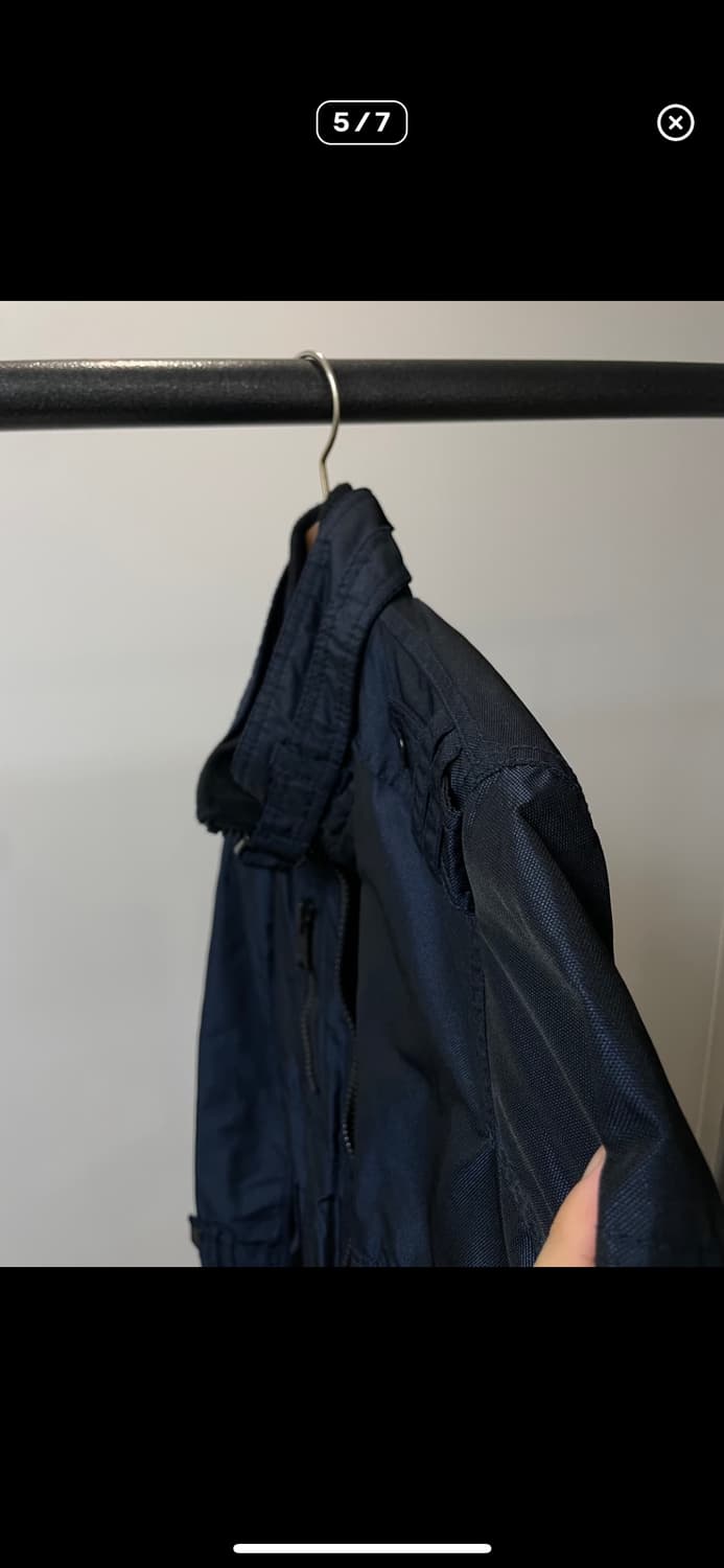 버카루 네이비 락시크 블루종 자켓 상품이미지3