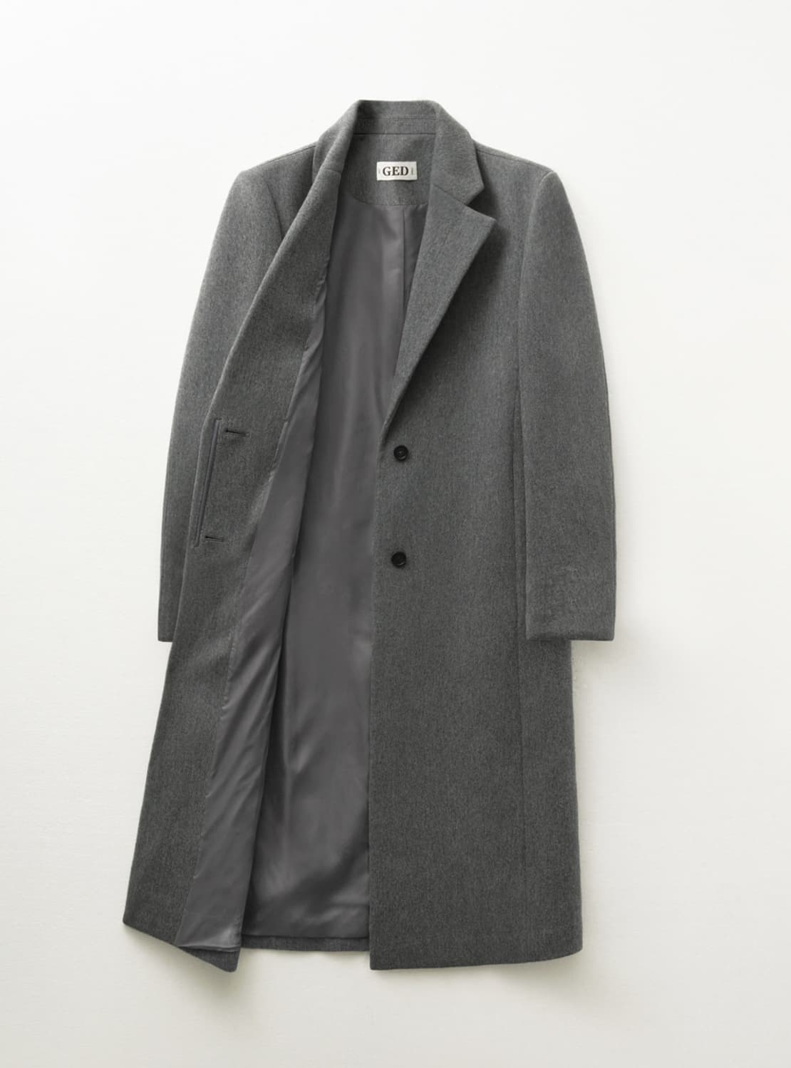 게드 OBSIDIAN LONG WOOL COAT 상품이미지2