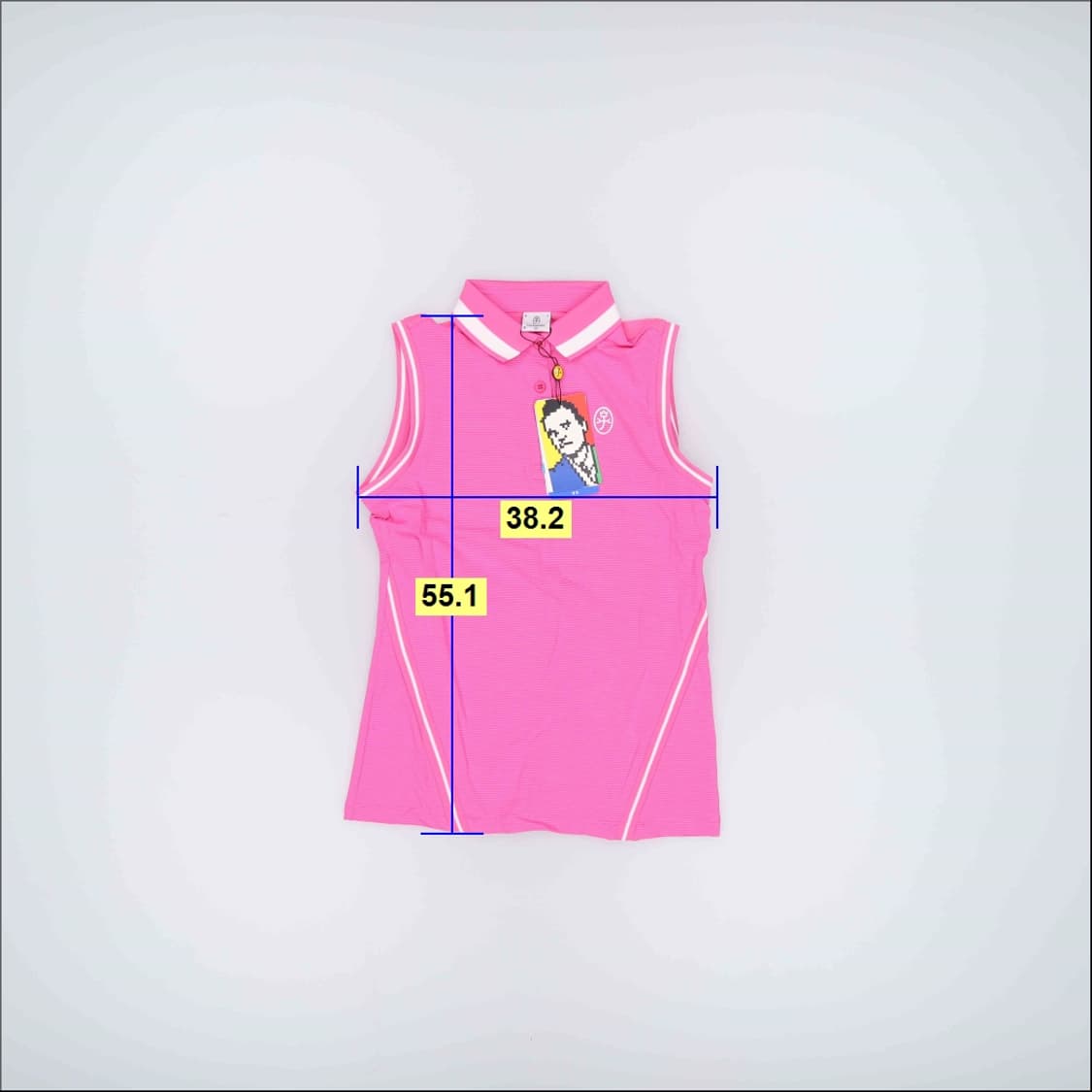 85 새상품 까스텔바작 민소매 0309H1 상품이미지5