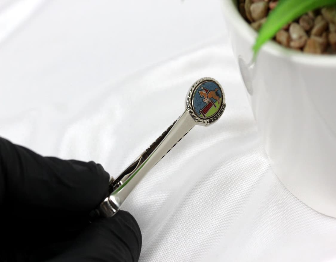 버버리 A-등급 5.4cm 남자 명품 넥타이핀 상품이미지4