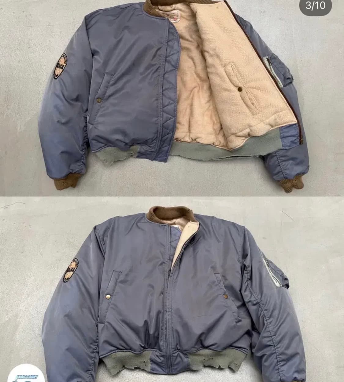 Nofaithstudios 리버시블 봄버 상품이미지5